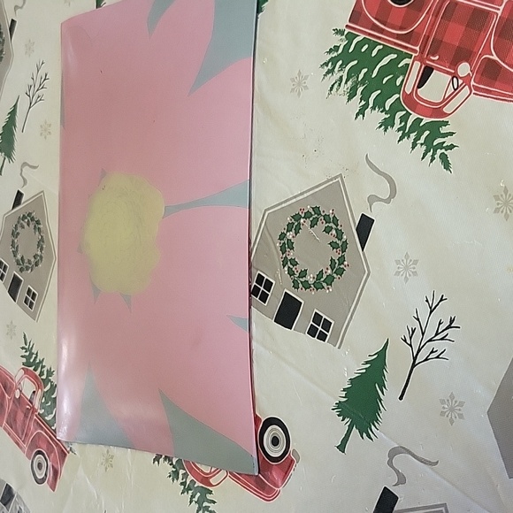 Pretty poinsettia trinket/ severing plate. - Picture 4 of 4